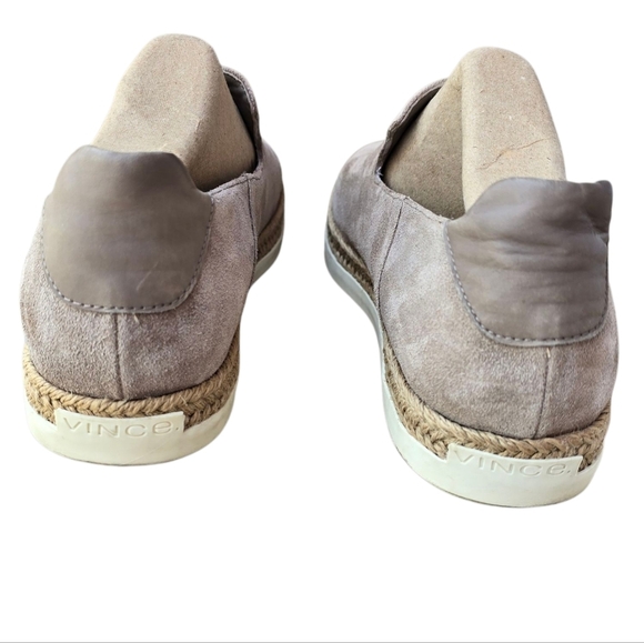 VINCE Dillon Suede Espadrille Slip On Loafers, Size 9M - Picture 4 of 9